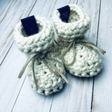 Magnolia Dreams Luxury Crochet Baby Booties